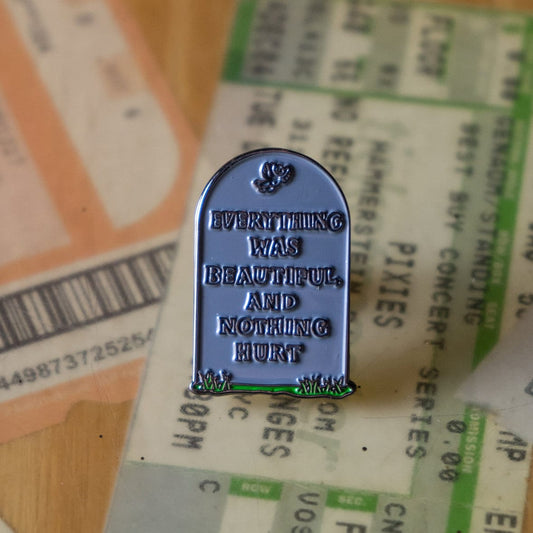 Vonnegut - Soft Enamel Lapel Pin
