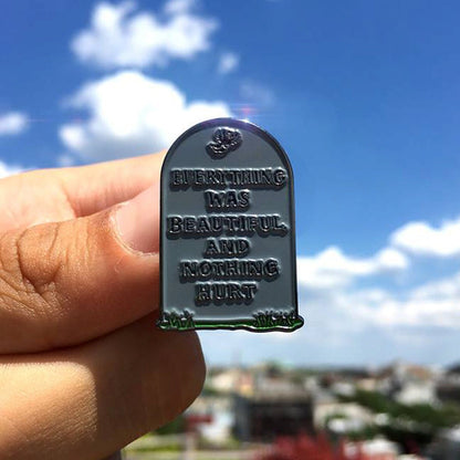 Vonnegut - Soft Enamel Lapel Pin