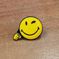 Happy Face Lapel Pin