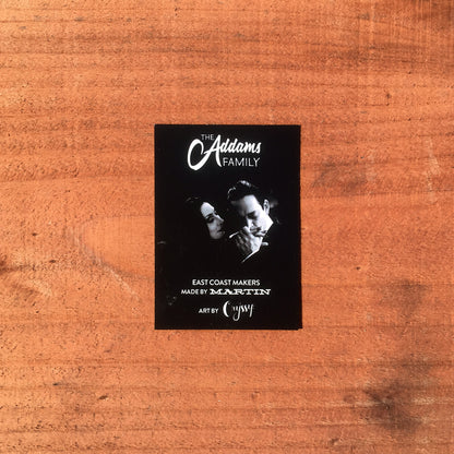 Morticia and Gomez Addams - Mon Cher! Gold Metal Lapel Pin