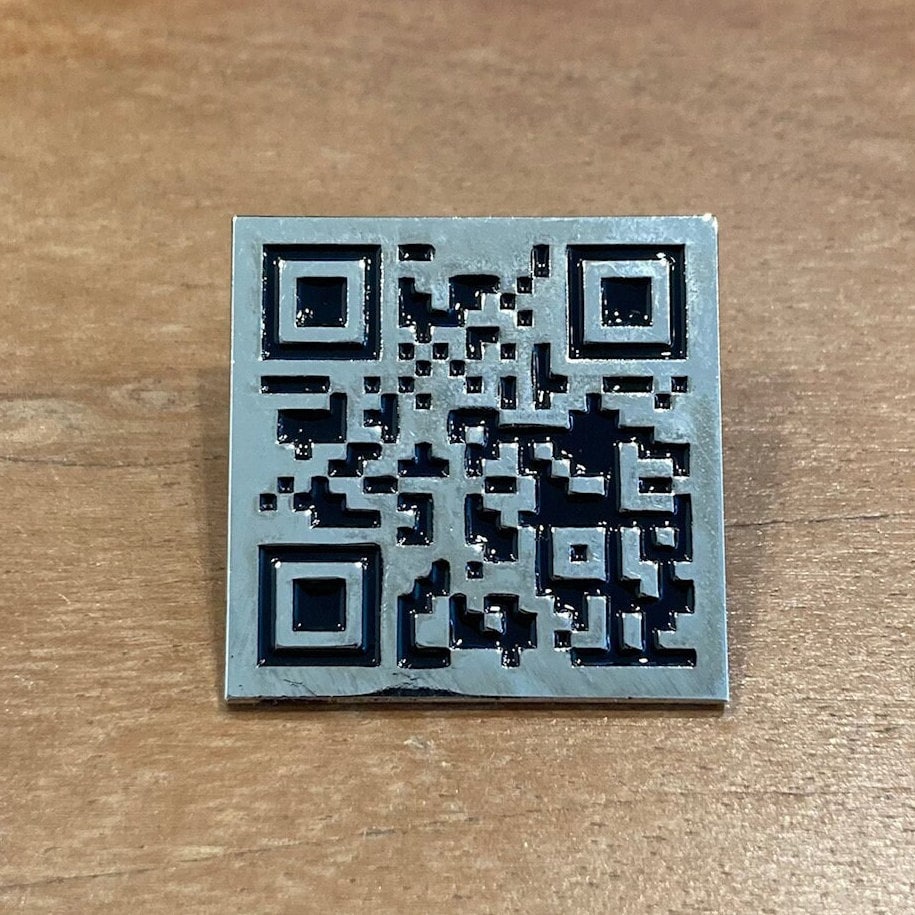 Rickroll Lapel Pin