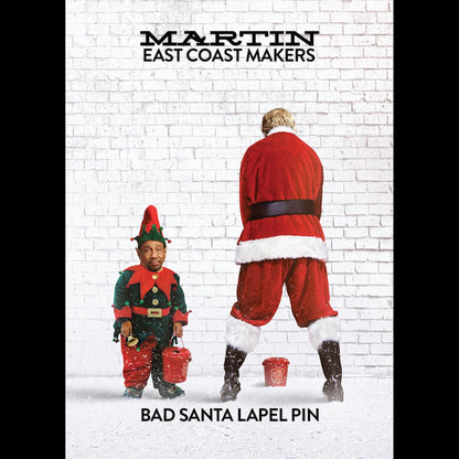 Bad Santa Lapel Pin