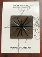 Ass Hole - Vonnegut Drawing Lapel Pin