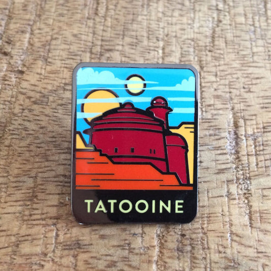 Greetings from Tatooine! Lapel Pin