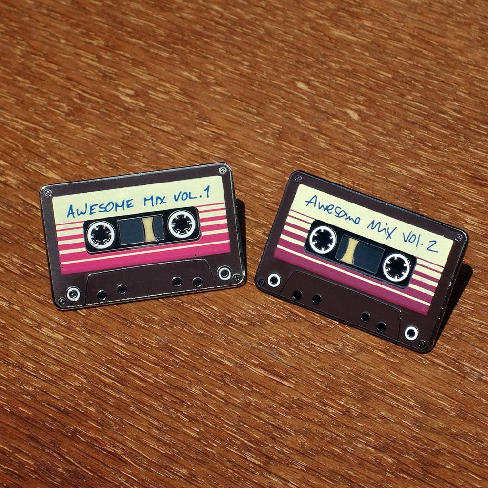 Awesome Mix 1 & 2 Pin Set