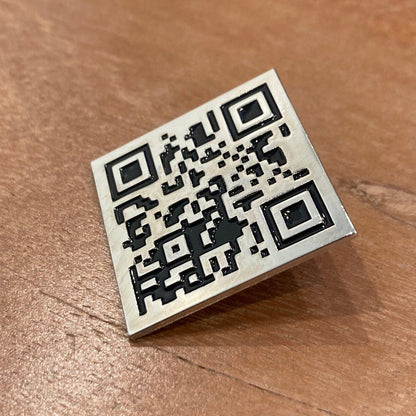 Rickroll Lapel Pin