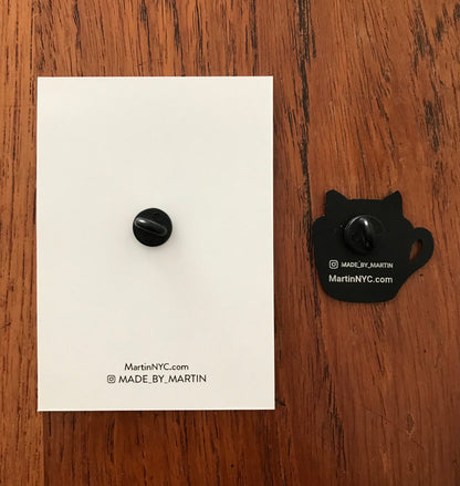 Catfeine Lapel Pin
