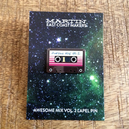 Awesome Mix 2 - Soft Enamel Lapel Pin