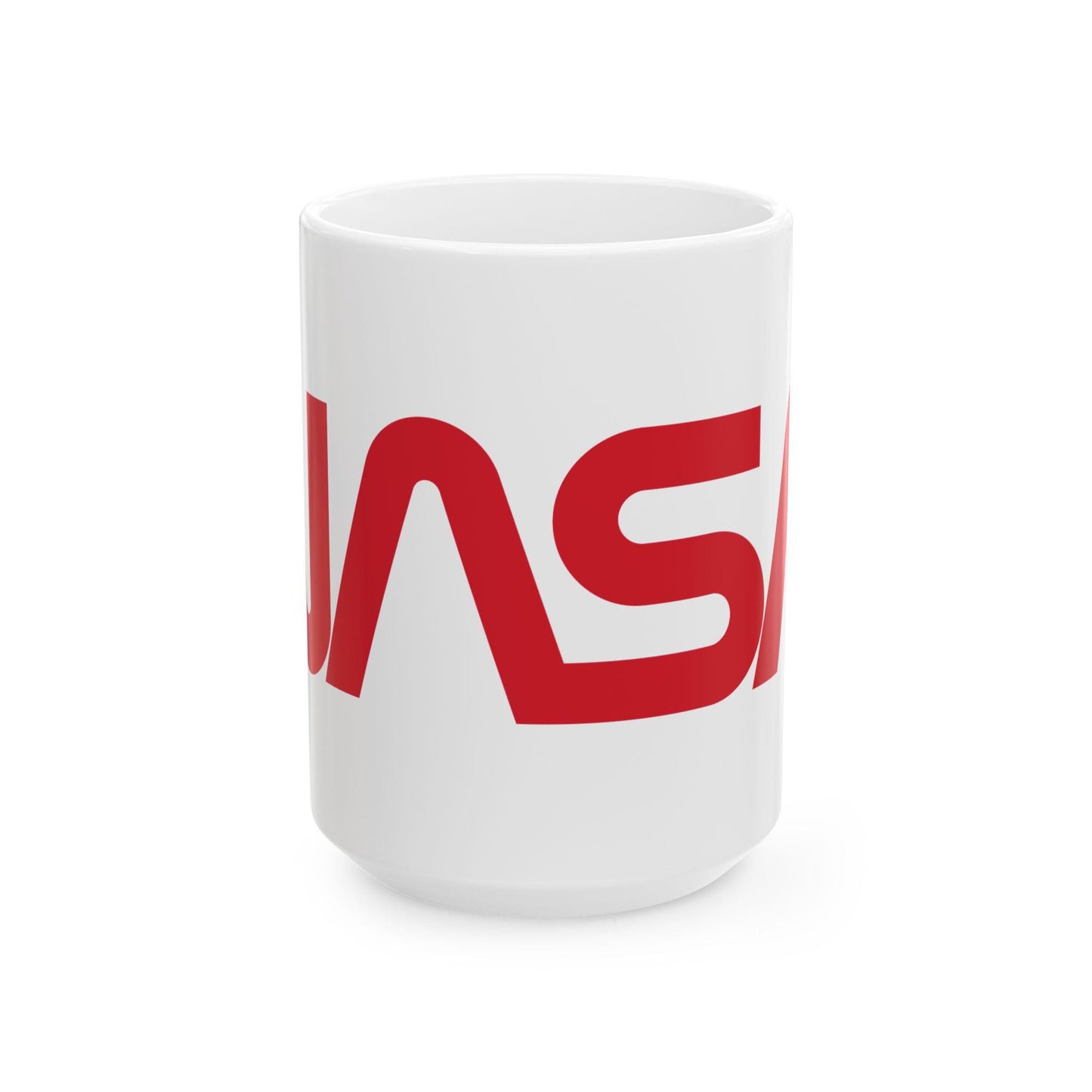 Blast Off with the Iconic NASA "Worm" Logo Ceramic Mug | NASA Ceramic Coffee Mug | 15oz | Space Lover Gift | Astronaut Mug