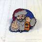 Bad Santa Lapel Pin